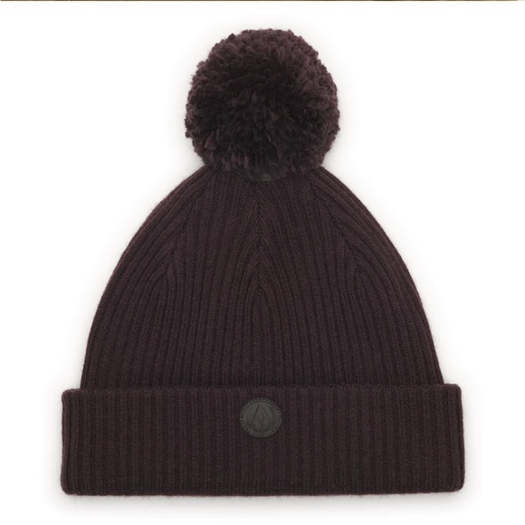 Alps and Meters Cashmere Classic Pom Hat - Picture 1 of 3